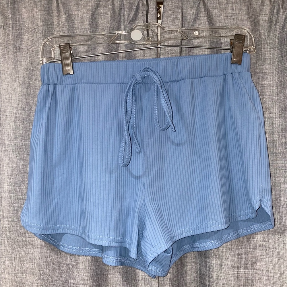 SHEIN Blue Booty Shorts